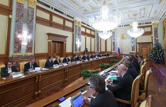 Russian Government meeting