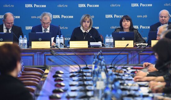 Meeting of Russian Central Election Commission