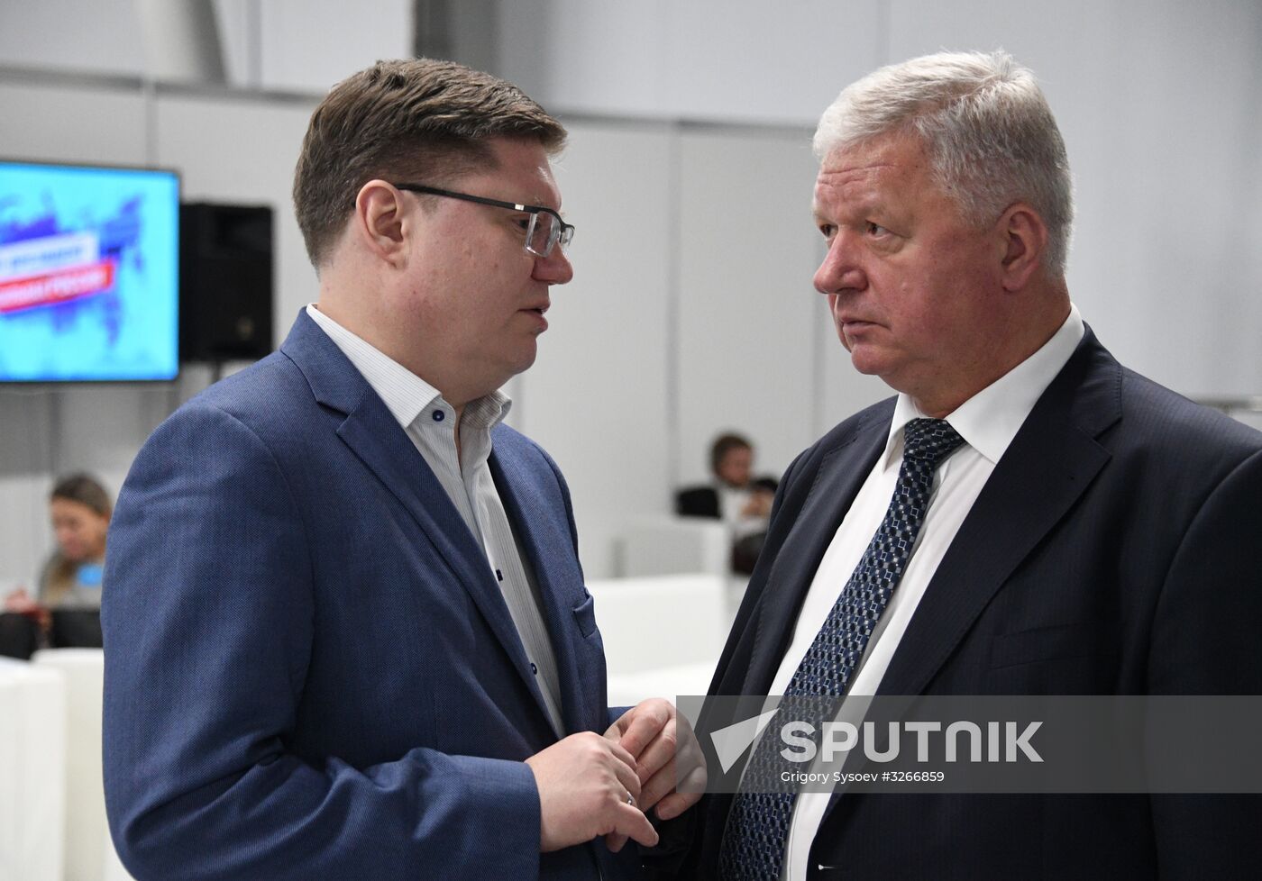 Meeting of initiative group to nominate Vladimir Putin presidential candidate