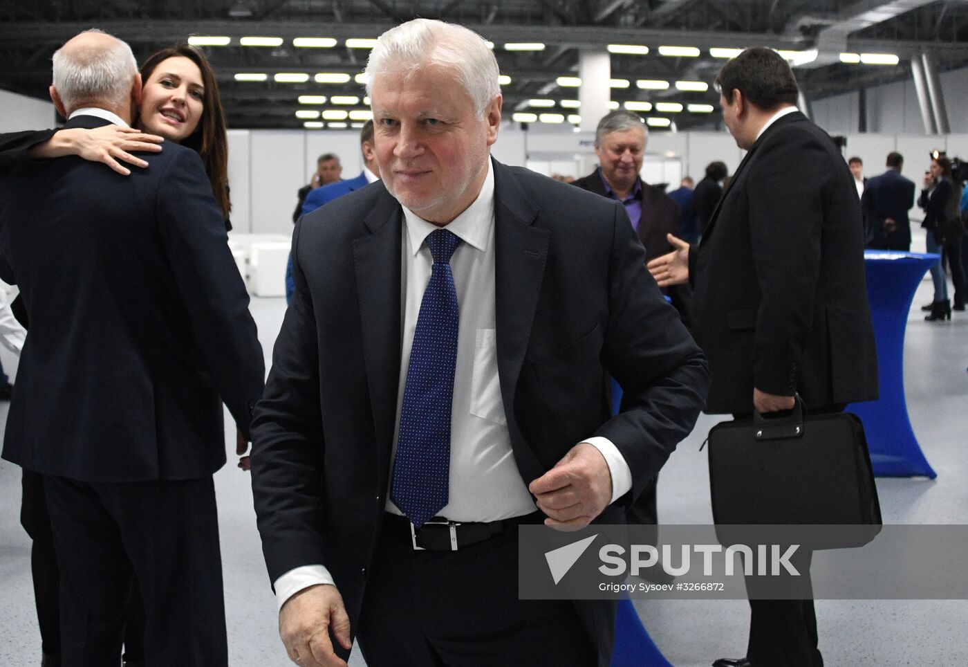 Meeting of initiative group to nominate Vladimir Putin presidential candidate