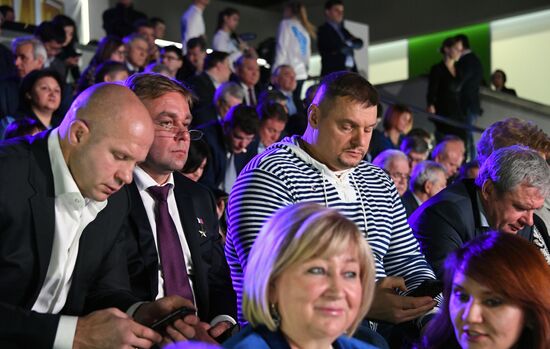 Meeting of initiative group to nominate Vladimir Putin presidential candidate