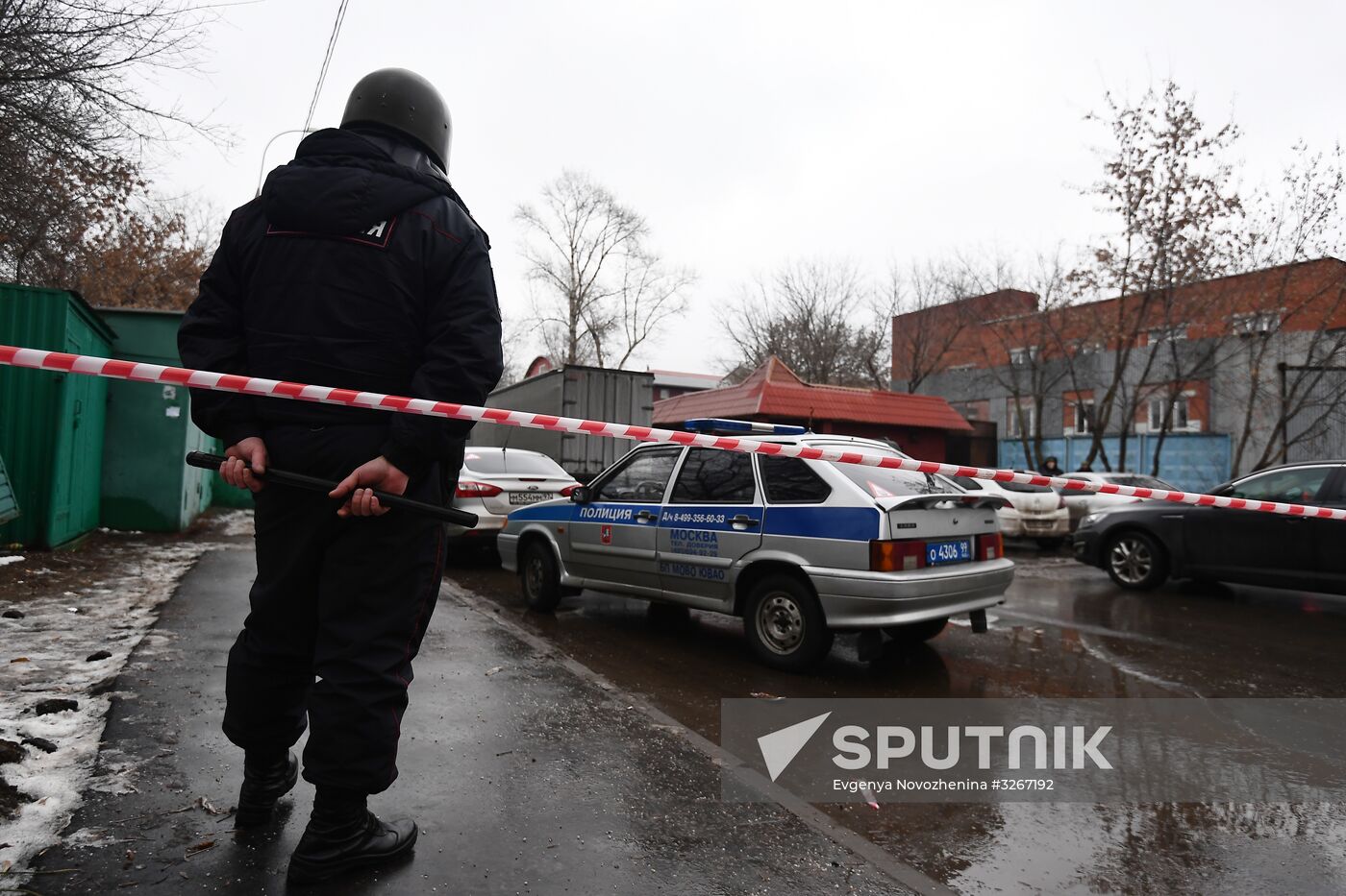 Situation in Ilovaiskaya Street in Moscow