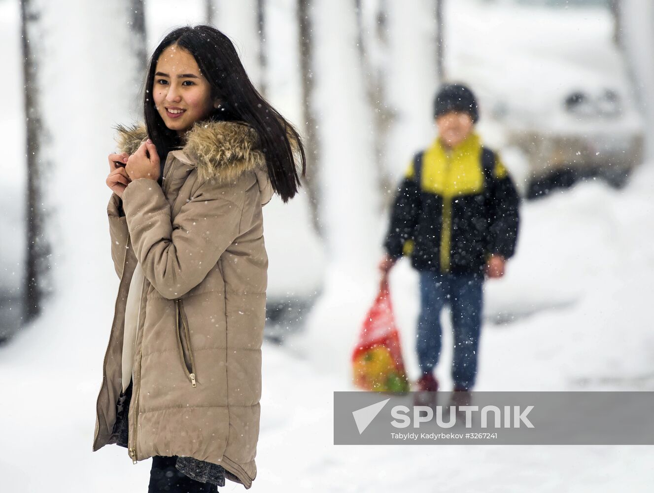 Bishkek in winter