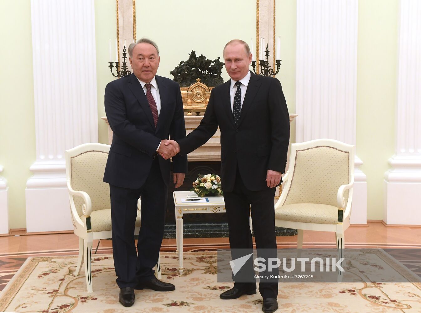 President Putin meets with President of Kazakhstan Nazarbayev