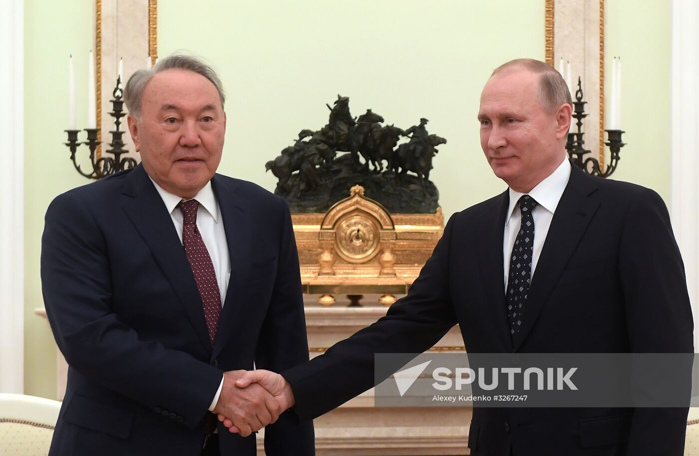 President Putin meets with President of Kazakhstan Nazarbayev
