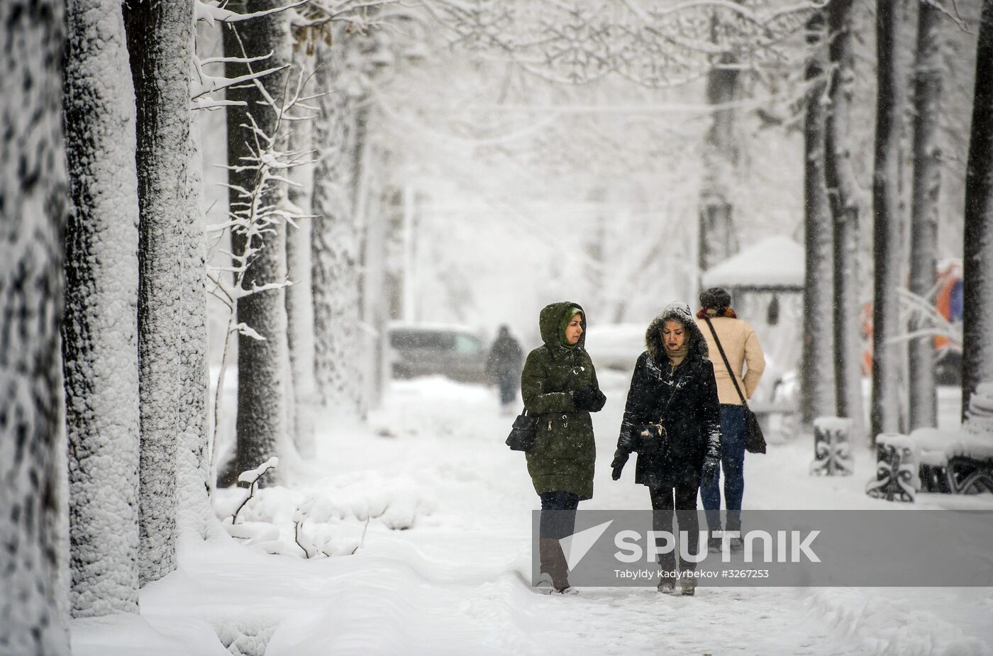 Bishkek in winter