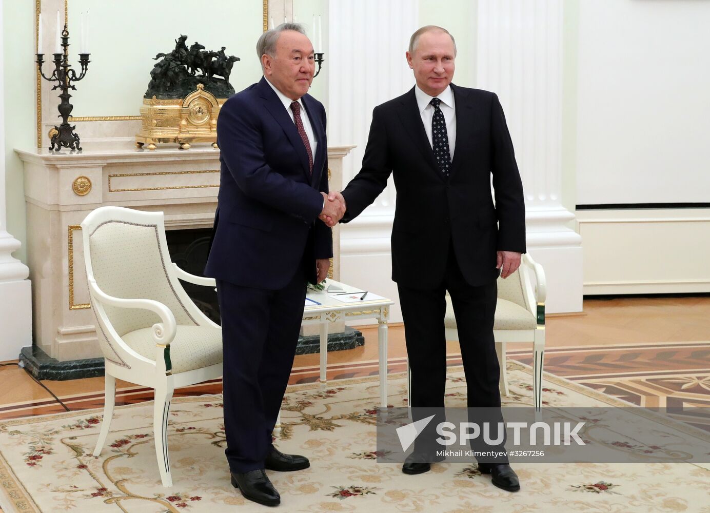 President Putin meets with President of Kazakhstan Nazarbayev