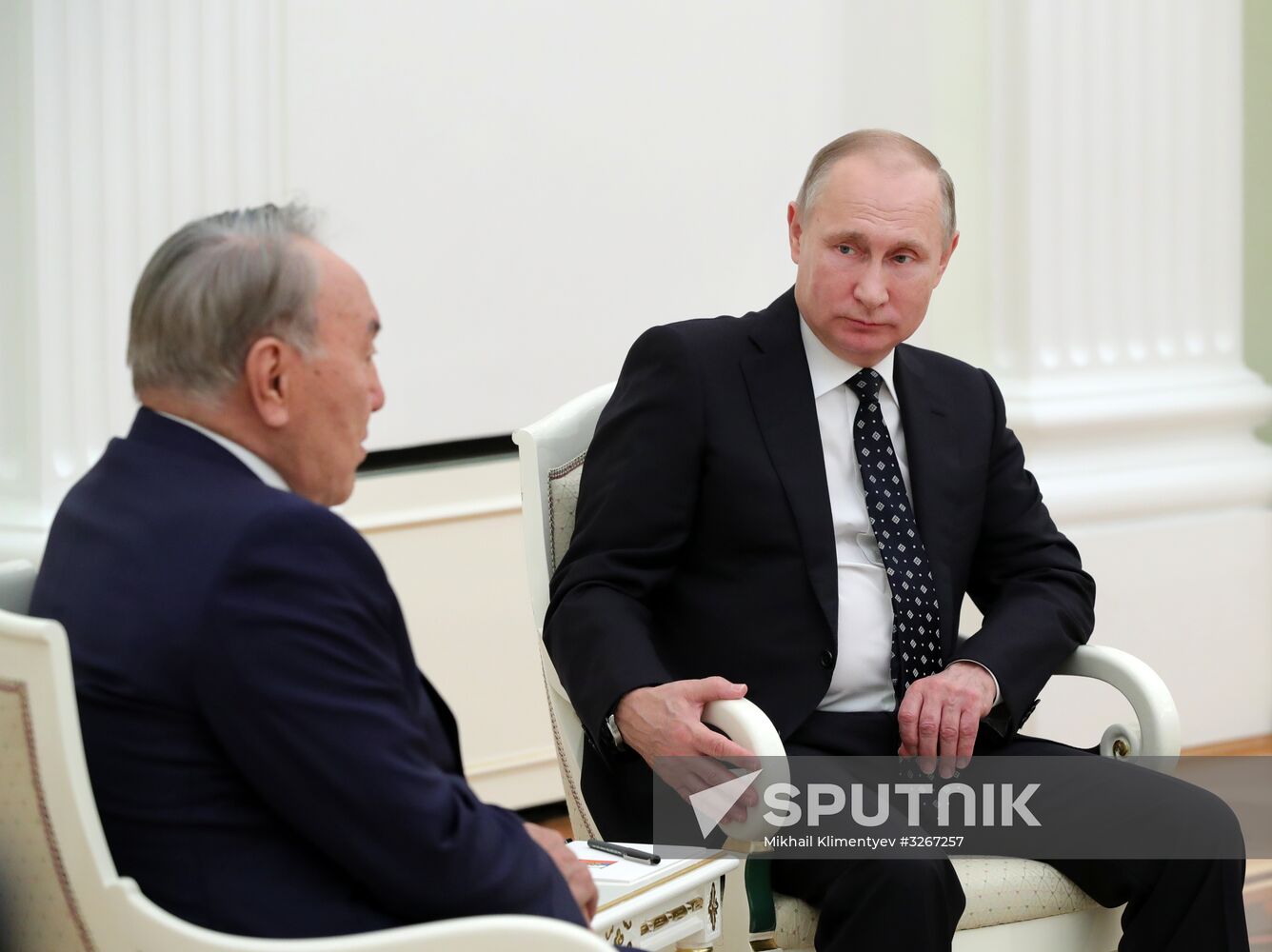 President Putin meets with President of Kazakhstan Nazarbayev