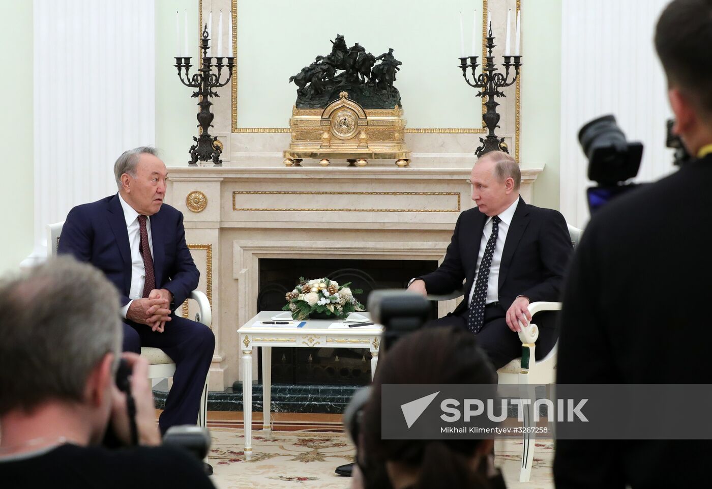 President Putin meets with President of Kazakhstan Nazarbayev