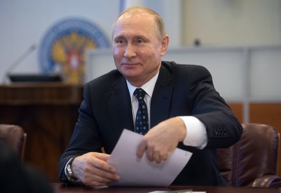Vladimir Putin submits documents to Central Electoral Commission to register as presidential candidate