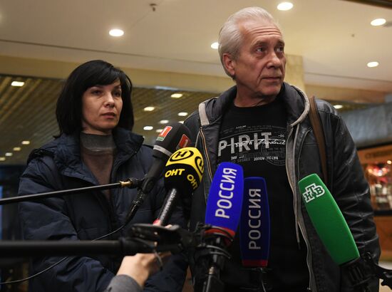 Belarusian doctors Sergei Zdota and Inna Babush released in Libya