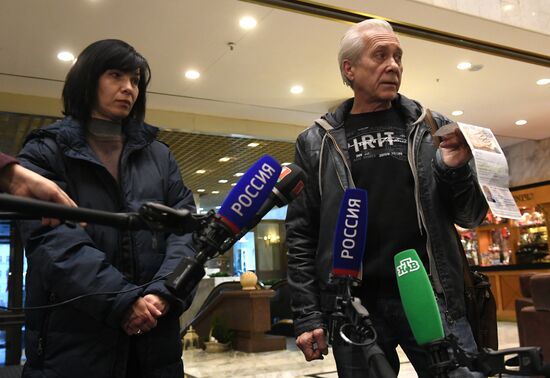 Belarusian doctors Sergei Zdota and Inna Babush released in Libya