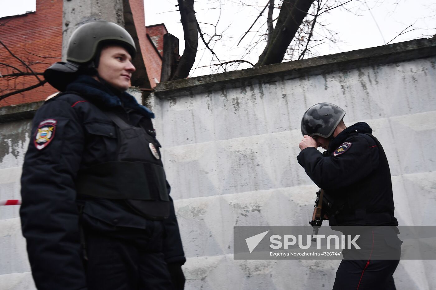 Situation in Ilovaiskaya Street in Moscow