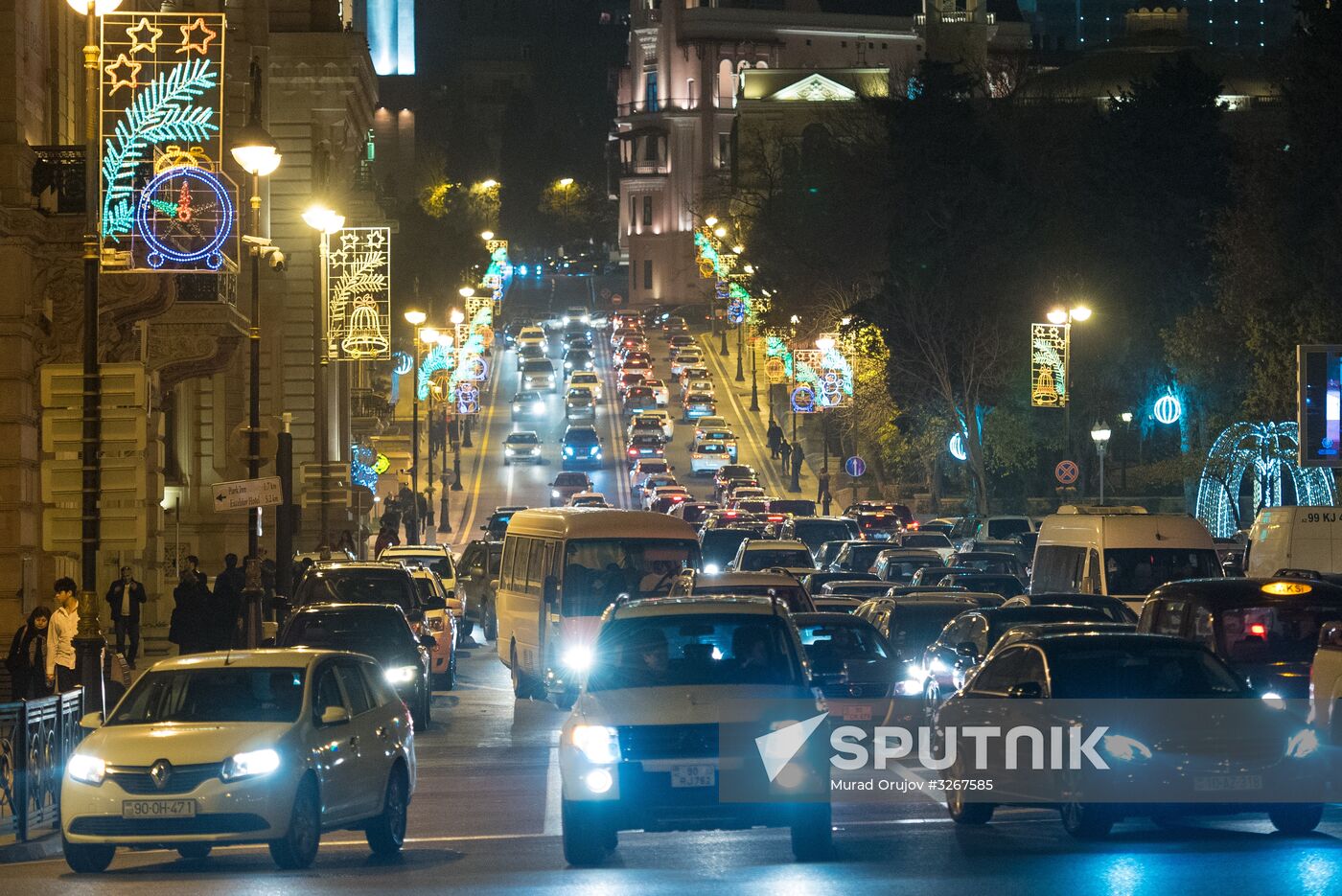 Baku ahead of New year celebrations