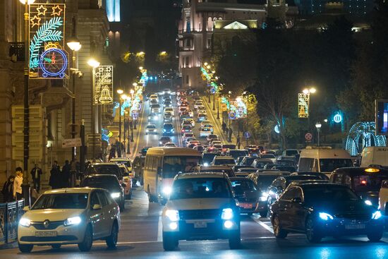 Baku ahead of New year celebrations