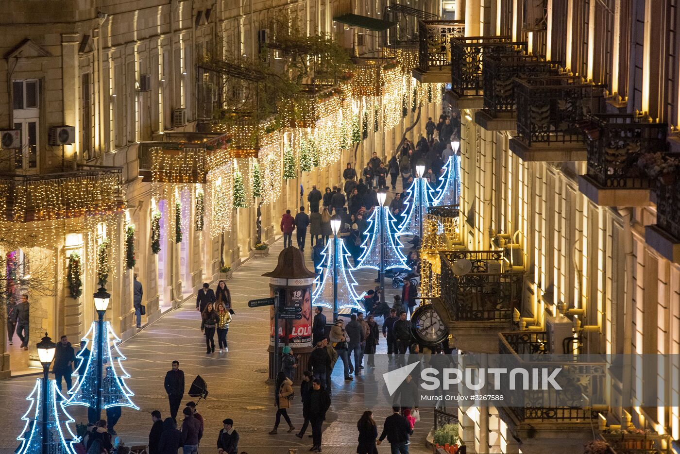 Baku ahead of New year celebrations