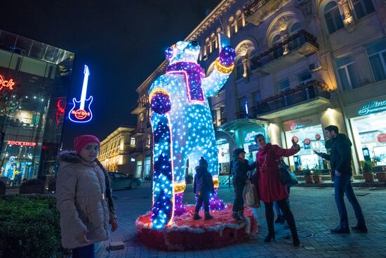 Baku ahead of New year celebrations