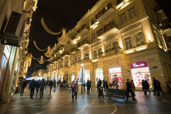 Baku ahead of New year celebrations