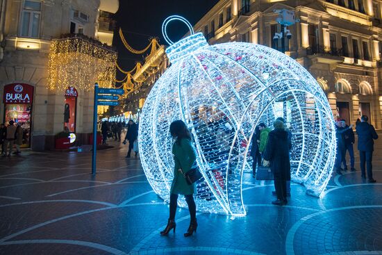 Baku ahead of New year celebrations