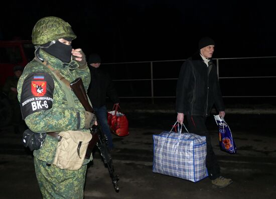 DPR-Ukraine prisoner-of-war swap in Donetsk region