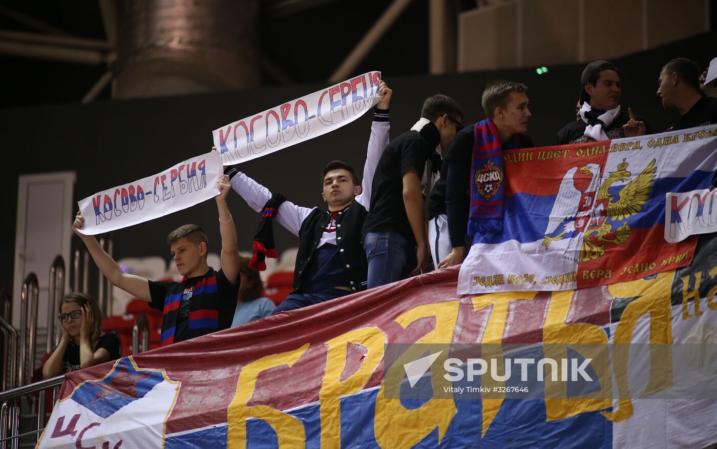Eurocup Basketball. Lokomotiv Kuban vs. Partizan