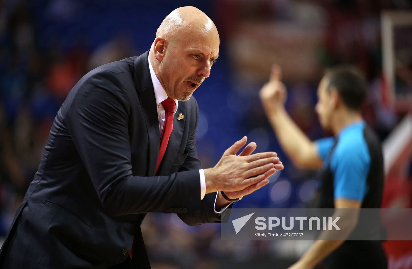 Eurocup Basketball. Lokomotiv Kuban vs. Partizan