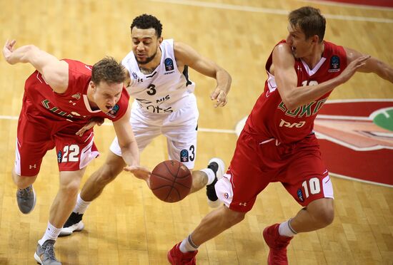 Eurocup Basketball. Lokomotiv Kuban vs. Partizan