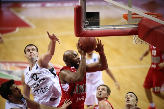 Eurocup Basketball. Lokomotiv Kuban vs. Partizan