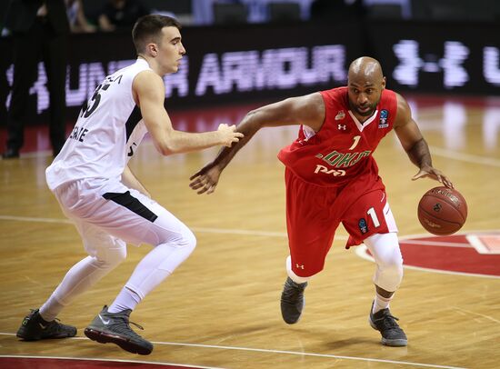 Eurocup Basketball. Lokomotiv Kuban vs. Partizan