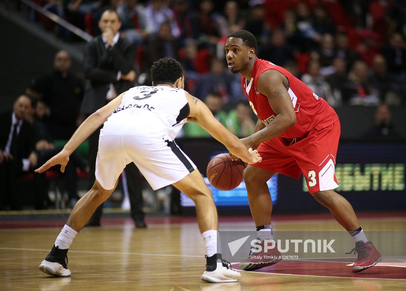 Eurocup Basketball. Lokomotiv Kuban vs. Partizan