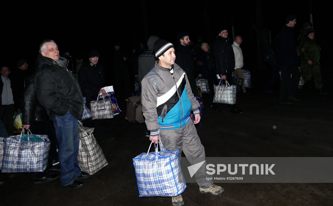 DPR-Ukraine prisoner-of-war swap in Donetsk region