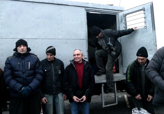 DPR-Ukraine prisoner-of-war swap in Donetsk region