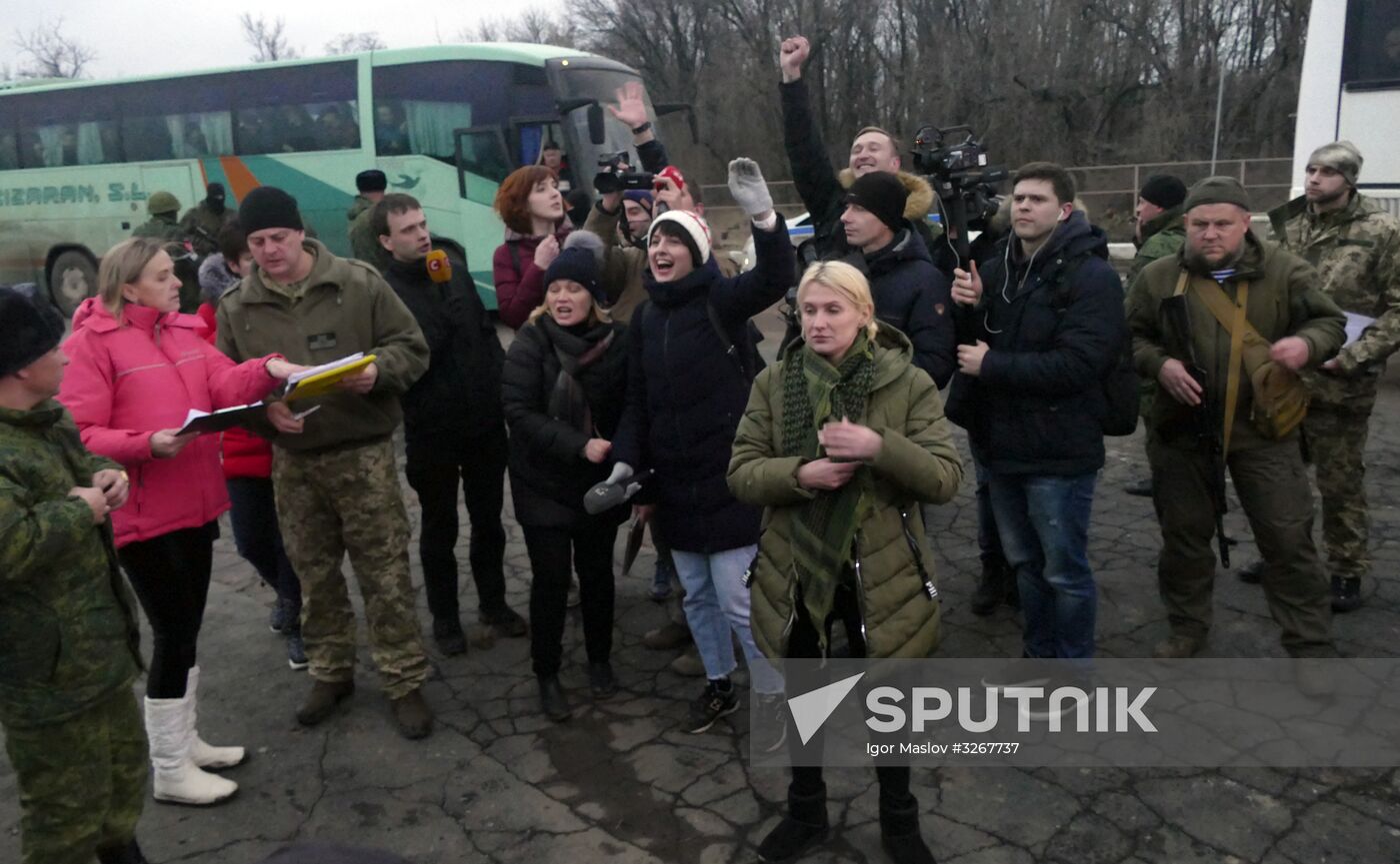 DPR-Ukraine prisoner-of-war swap in Donetsk region