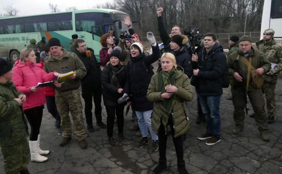 DPR-Ukraine prisoner-of-war swap in Donetsk region