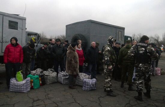DPR-Ukraine prisoner-of-war swap in Donetsk region