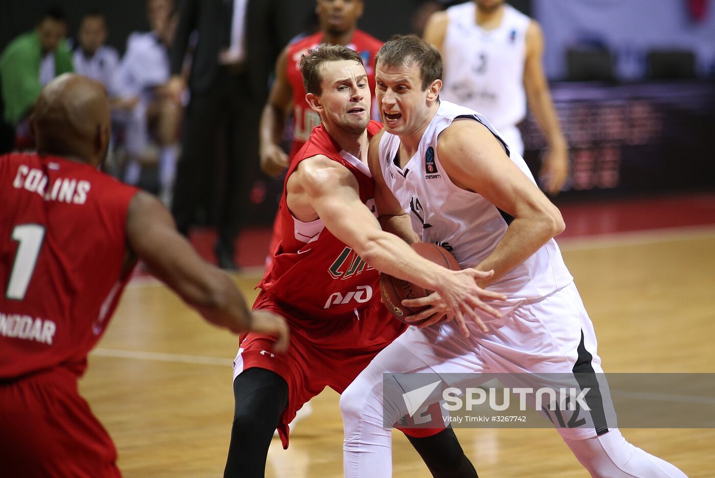 Eurocup Basketball. Lokomotiv Kuban vs. Partizan