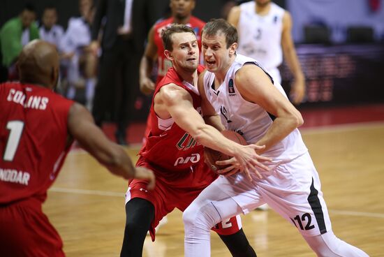 Eurocup Basketball. Lokomotiv Kuban vs. Partizan