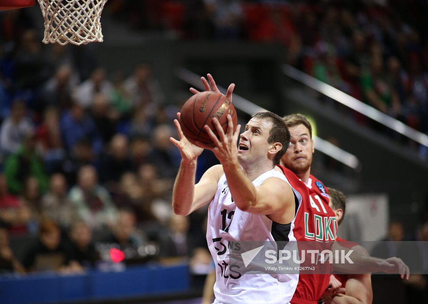 Eurocup Basketball. Lokomotiv Kuban vs. Partizan