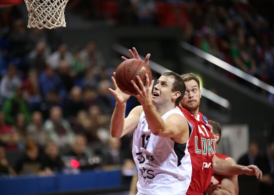 Eurocup Basketball. Lokomotiv Kuban vs. Partizan