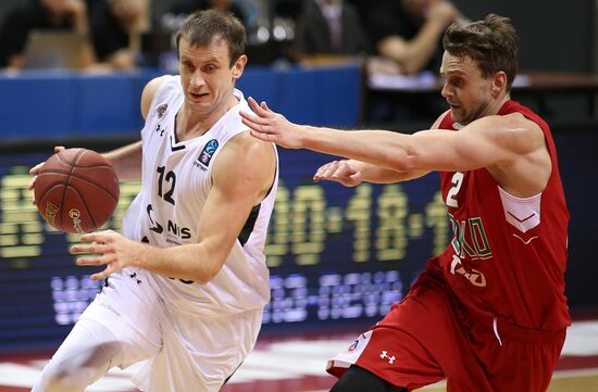 Eurocup Basketball. Lokomotiv Kuban vs. Partizan