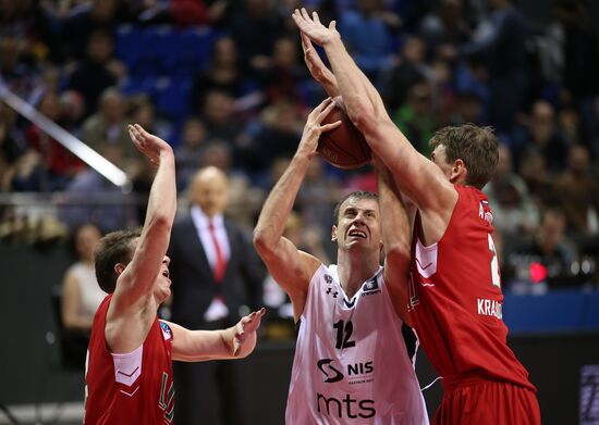 Eurocup Basketball. Lokomotiv Kuban vs. Partizan