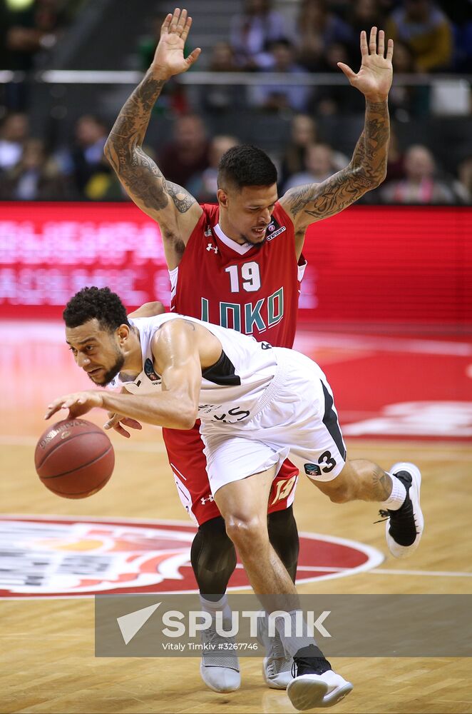 Eurocup Basketball. Lokomotiv Kuban vs. Partizan