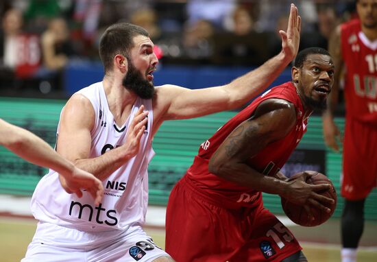 Eurocup Basketball. Lokomotiv Kuban vs. Partizan