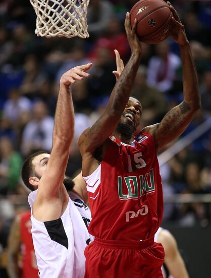 Eurocup Basketball. Lokomotiv Kuban vs. Partizan