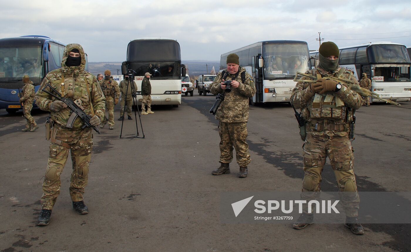 DPR-Ukraine prisoner-of-war swap in Donetsk region