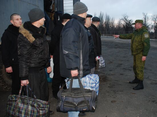 DPR-Ukraine prisoner-of-war swap in Donetsk region
