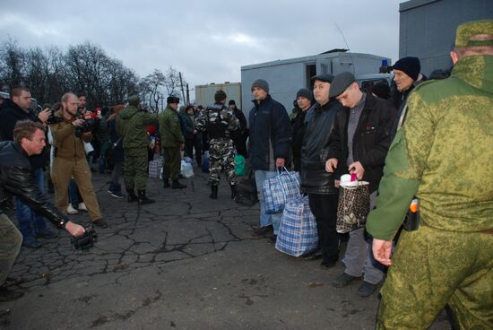 DPR-Ukraine prisoner-of-war swap in Donetsk region