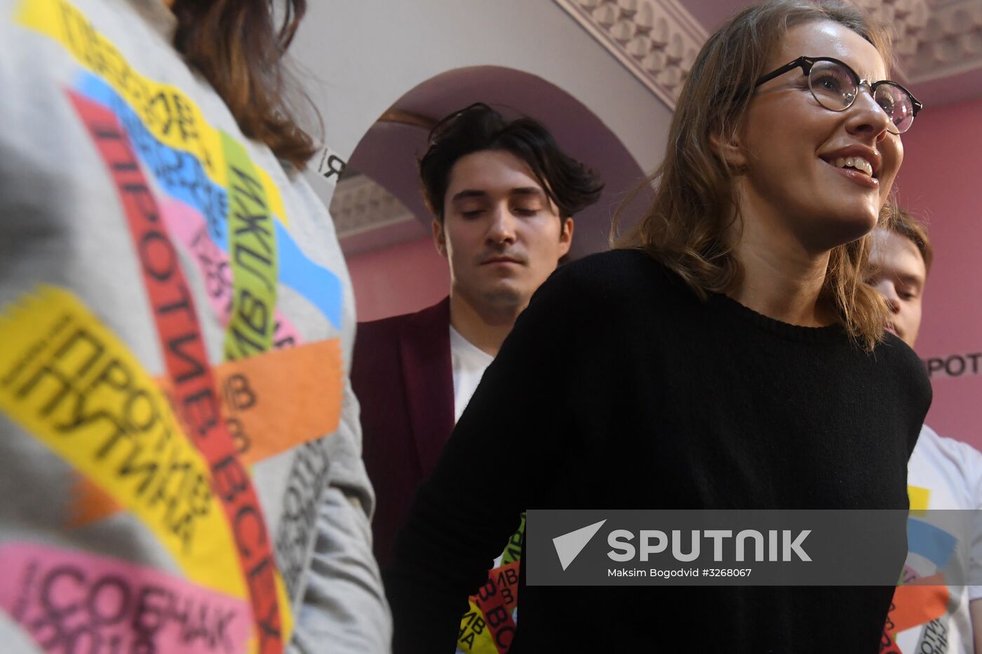 Ksenia Sobchak opens her election campaign office in Kazan