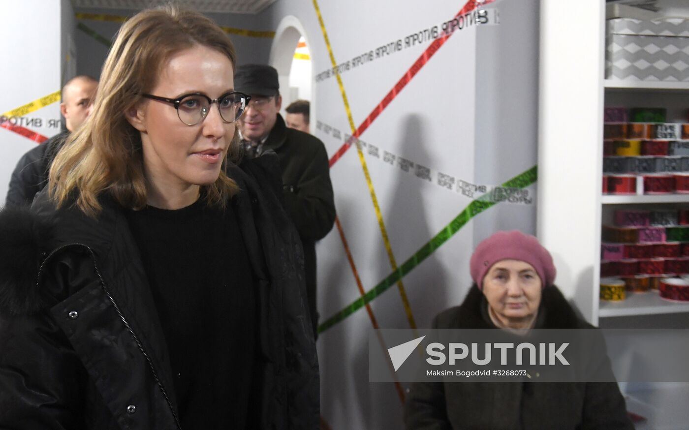 Ksenia Sobchak opens her election campaign office in Kazan