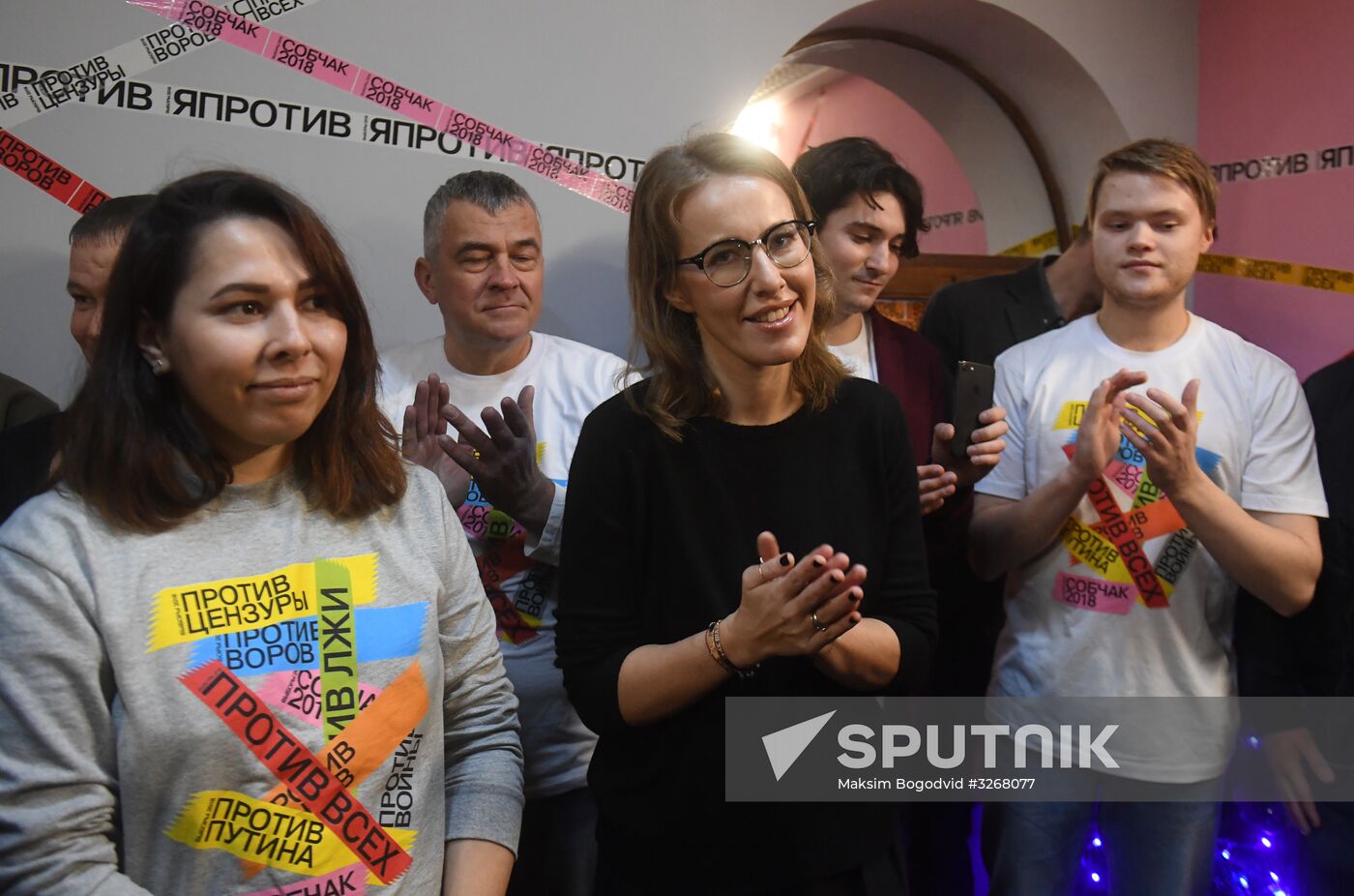 Ksenia Sobchak opens her election campaign office in Kazan
